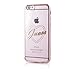 Price comparison product image Guess Signature Heart Hard Case TPU for iPhone 6/6S - 4.7" - Rose Gold