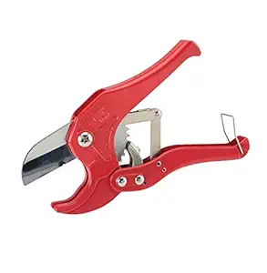 uptodateproducts 42mm PE PVC PPR Aluminum Plastic Pipe Water Tube Tubing Hose Cutter Scissor Knife Cut Ratchet Plumbing Tool