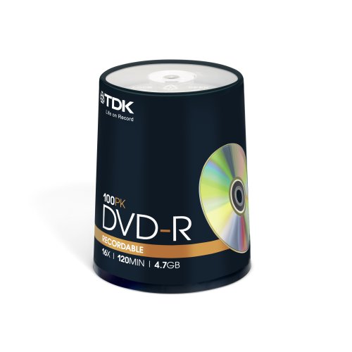 TDK T19479 DVD-R 4.7GB 16X 100er Spindel