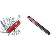 Victorinox Handyman Pocket Knife (24 Functions, Combination Pliers, Wood Chisel, Metal Saw) Red