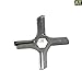Produktbild Messereinsatz Messer Ersatzmesser Fleischwolf A14 HV2HV3 wie Moulinex MS4775250