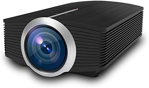 Video Projector, VPRAWLS 1200 Lumens Home Theater Projector LED Full HD 1080P Office TV Movie Projector with HDMI USB VGA AV for Home Cinema PC Laptop PS3/PS4 Xbox iPhone Andriod Smartphone
