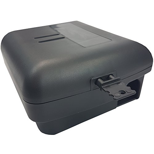 4x Köder-Station mit einer Schlag-Falle für Mäuse Köder-Box + passende Snap Mausefalle Mäuseköderbox für Giftköder oder Mäusefallen - 5