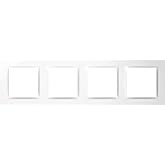 SIMON 10 FRAME SWITCH 4 ELEMENTS WHITE SCHUKO BUTTON