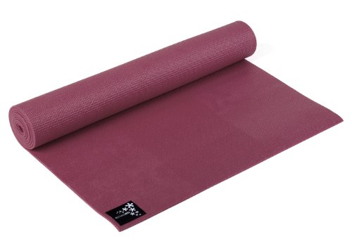 Yogistar Basic Materassino da Yoga, Rosso (Bordeaux)