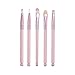 Fashion Base® 8PCS Durable Cute Pink Makeup Brushes Set Pro Cosmetics Eyeshadow Cream Powder Blush Foundation Brush Make Up Beauty Tools