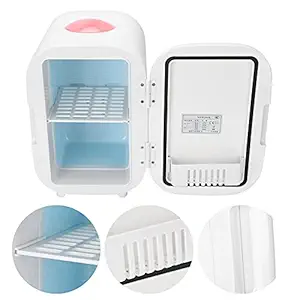 Mini Fridge, Portable 6 Liters Refrigerator Rapid Cooling and Cooling System for Home for Travel(#0, 1)