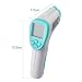 Carejoy Home or School Medical Thermometer. Non-contact Infrared IR Thermometer for Baby Kids Adult, °C or °F, Accuracy 0.1°. Versatile: Body Temperature, Baby Milk, Bath Water, Room Temperature