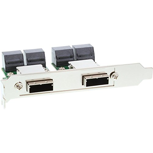 Preisvergleich Produktbild InLine 27655I Dual SAS Slotblech PCI