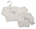 Premature Baby Knitted Cardigan White 5/8 lbs (2.3 - 3.6 kg) - Special Little Baby
