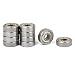 Produktbild sourcingmap® 10Stk 5mm x 16mm x 5mm 625zz Silber Ton Metall Flansch Kugellager Ball