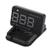 Produktbild Qiilu 3.5" Schirm A5 HD Auto Windschutzscheibe Kopf oben Anzeige HUD Km / h MPH Beschleunigung Warnung