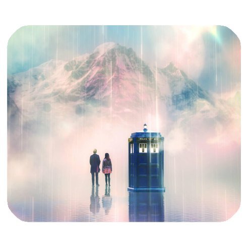 Office Mouse Pad,220mm*180mm*3mm Customized Standard Non-slip Rectangle Mouse Pad Doctor Who,Mauspad