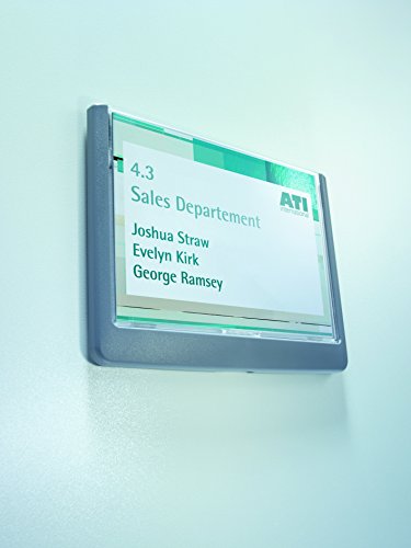 Durable 486137 Türschild Click Sign, 149 x 105, 5 mm, graphit - 4