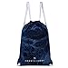 EBONY & IVORY Denim Drawstring Casual Backpack Gym College Bag Rope Bag Tie-Dye RS.699.00