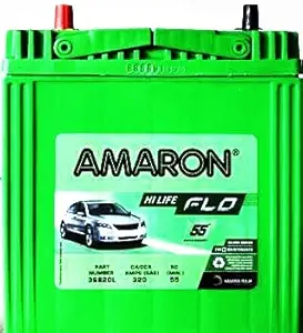 AMARON HI LIFE FLO 36B20L 36 ah BATTERY FOR PETROL CARS