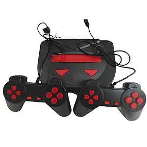 Infinizy Super 8 bit Tv Video Game Console with 2 Game Controllers 1 Laser Gun Unlimited Fun for Kids