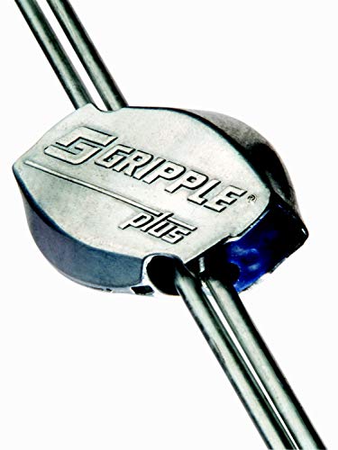 Woodstream M Gripple Joiners Uniones Conectores Medianos, Plata