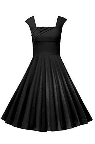 Babyonline Mujer Años 50 Audrey Hepburn Vintage Rockabilly Swing Ves