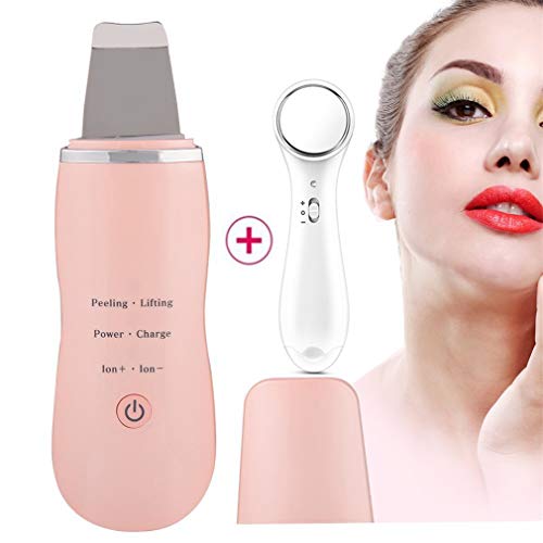 Preisvergleich Produktbild FAY BEAUTY Gesichtsgesichtshautwäscher / multifunktionales sauberes Massagegerät / Spatel Mitesser- / Cutin-Entfernungs-Pickel-Extraktor-Ge... tragbarer Gesichtsporenreiniger Schönheit,Pink