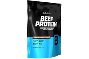 ‎BIOTECHUSA BioTechUSA Beef Protein, 87% Hydrolysed Protein Peptide Formula, bez laktozy i glutenu, niskotłuszczowy, bez cukru, przyjazny dla diety Paleo, 500 g, Czekoladowo-Kokosowy