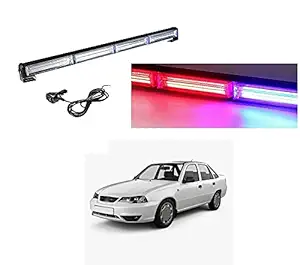 PRIKNIK Car Emergency Strobe Police Light LED Flasher Warning Beacon Hazard Caution Light Bar Compatible with Daewoo Cielo