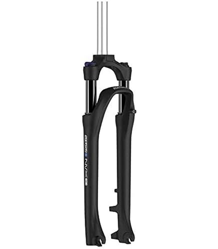 Fourche à Suspension SR Suntour SF21 NVX30 RL - Pour Vélo Trekking/ville/VTT Léger - Course 100mm, Axe 9mm, Tubes Aluminium - Noir - 3