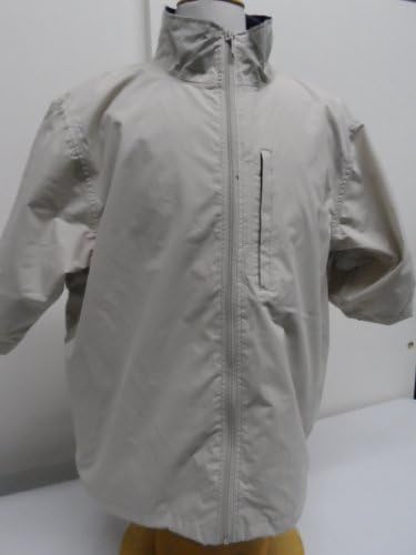 Weather Company Microfiber Short Sleeved Rain Jacket Sand/Navy L