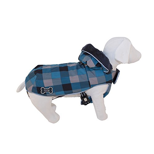 fussdog Snowboard abrigo azul Perros accesorios capottini y ropa