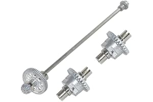 WEITAI 3-Piece Metal Differential Main Axle Drive Shaft Tooth Wheel Set for 9125 RC Upgrade Parts Accessories