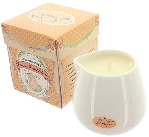 Preisvergleich Produktbild Badefee Massagekerze FRECHES FRÜCHTCHEN - Peach