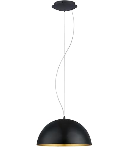 Lampada A Sospensione EGLO Barbotto 4 Luci - Design Moderno In Metallo E Legno - Foto 3