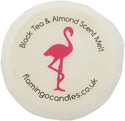 Flamingo Candles - Black Tea &amp; Almond Scent Melt