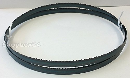 Standard Sägeband Bandsägeband Bandsägeblatt Sägebänder 3380 mm x 13 mm x 0,65 mm x 6 Zähne pro Zoll , für Holz , Hartholz , Brennholz , Sperrholz , Quer- und Schweifschnitte, Palettenrecycling , für Metabo und Elektra Beckum u.v.m.