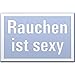 Produktbild Magnet - Rauchen ist... - Gr. ca. 8 x 5,5 cm - 38458 - Küchenmagnet