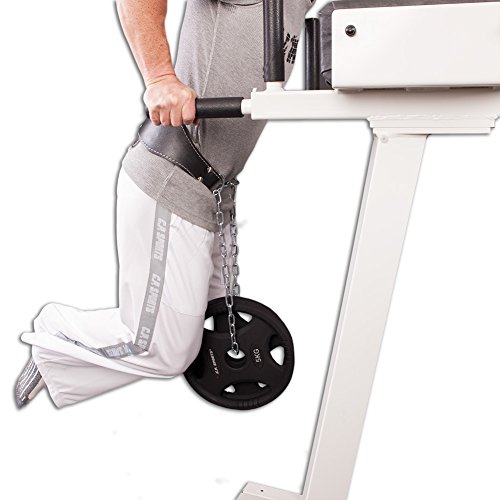C.P. Sports Trainings Dip Gürtel Leder Gepolstert, Schwarz, One size, 38756 - 2