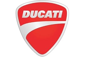 SUPER FABRIQUE Reflektive Aufkleber für Motorradhelm Ducati