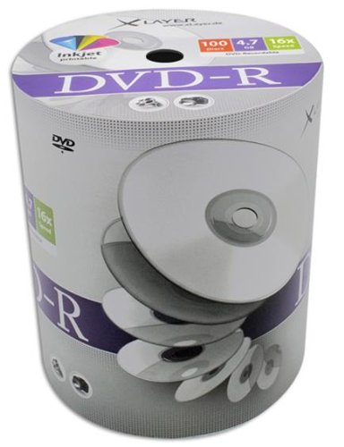 Preisvergleich Produktbild Xlayer DVD+R Disc (4,7GB, 16x, 100 Stück)