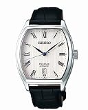 SEIKO Herren Analog Automatik Uhr mit Leder Armband SRPD05J1