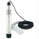 Motor: 800 Watt T.I.P. 30104 Tiefbrunnenpumpe AJ 4 Plus 55/50 Brunnenpumpe Pumpe Brunnen Profi