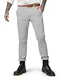 Tom Tailor Denim (NOS) Herren Hose Basic Chino, Grau (Structured Mélange G 14200) W32/L32