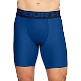 Material y forma: Pantalones cortos de hombre Under Armour UA HeatGear Armour 2.0, forma: de compresión, material: poliéster/elastano