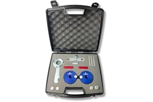 CASTEX Herramientas de la Correa de distribución Kit de Calado de Distribución para Coche compatibile con Ford Focus 2.0 TDCi EcoBlue - Made in EU