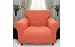 Produktbild Stretchhusse (orange) hussen für sessel 1 sitzer - sofahusse