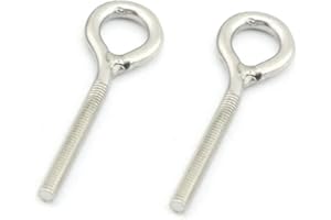 Yasorn Vite ad anello M4 in acciaio inox, confezione da 10