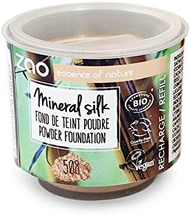 Zao Refill Mineral Silk 508 Light Pink/Ivory Refill for Loose Powder/Mineral Make-Up (Organic, Vegan, Natural Cosmetics) 111508