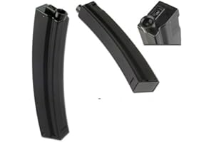 FPS SOFTAIR Caricatore Monofilare 120 Colpi per Fucile Softair MP5 C78 Cyma - Nero