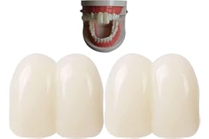 Luxylei Gefälschte Big Zähne Caps 2pcs 17mm Hässliche Falsche Zähne Zähne Clown Hasen Hexe Halloween Kostümparty Gefälligkeiten