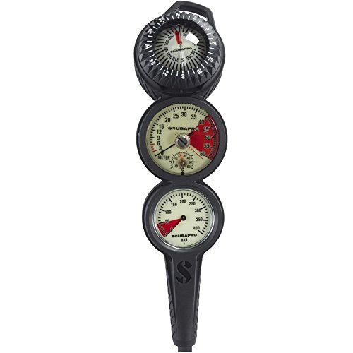 Preisvergleich Produktbild Scubapro 3èr Konsole mit Finimeter - Tiefenmesser - FS2 Kompass