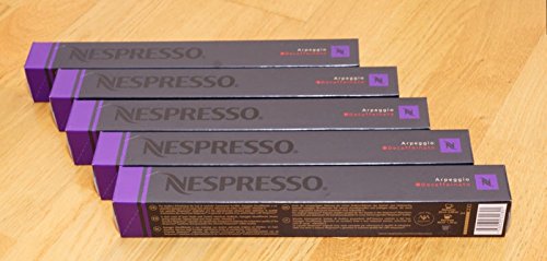Preisvergleich Produktbild Nespresso Kapseln Original Espresso Arpeggio Decaffeinato, 50 Kapseln